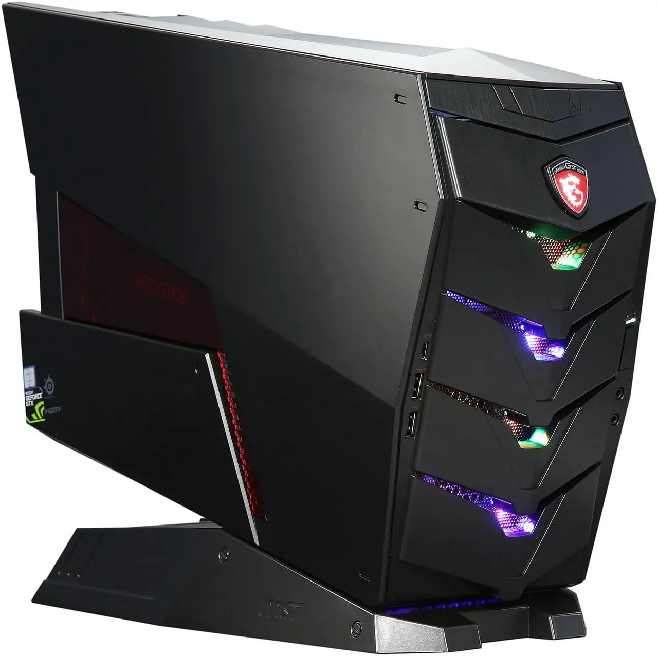 Alt view image 8 of 12 - MSI Desktop PC AEGIS-012TW Intel Core i7-6700 16GB DDR4 1TB HDD 256GB SSD NVIDIA GeForce GTX 970 Windows 10 Home 64-Bit