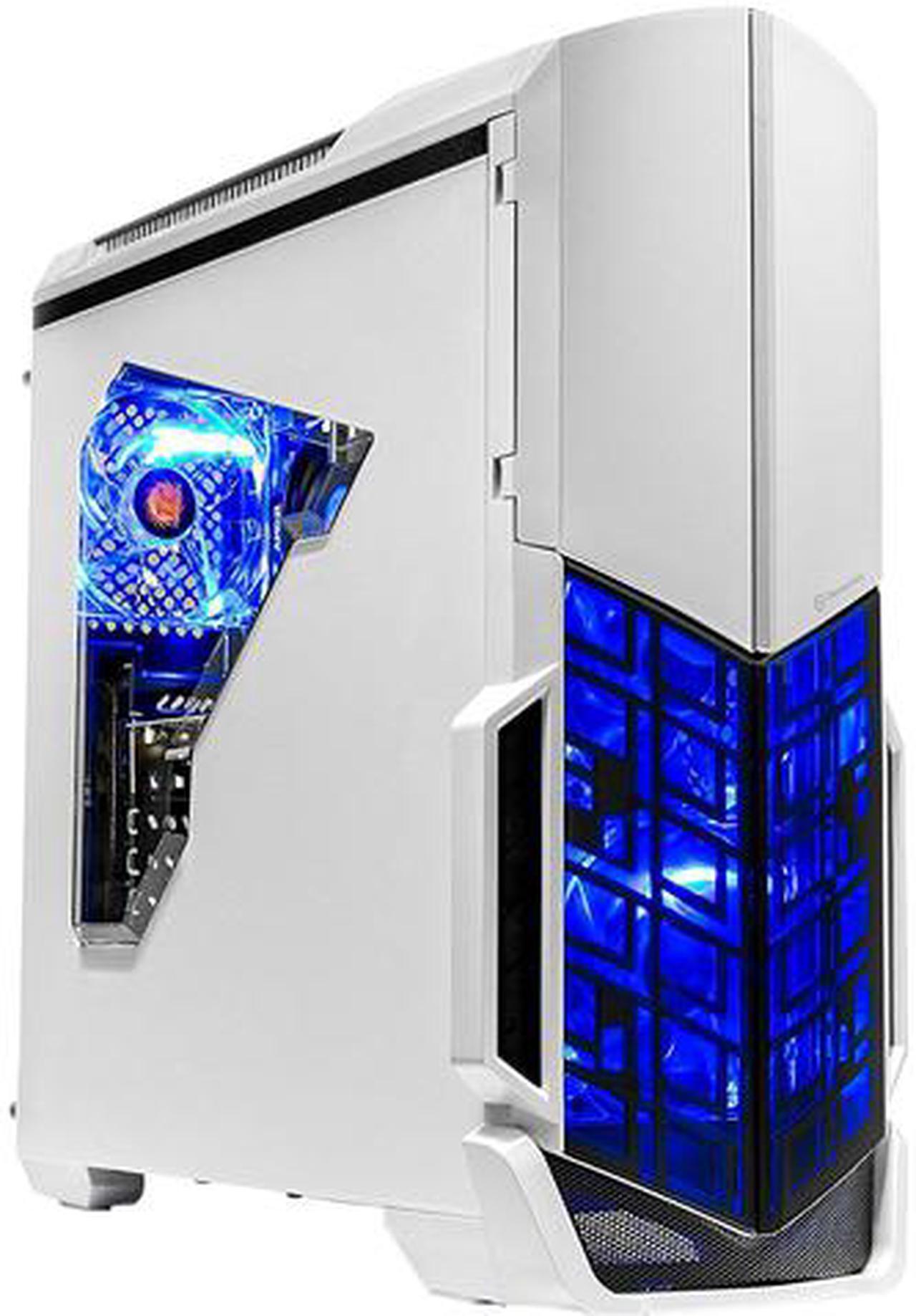 Main image of Skytech - Gaming Desktop PC - AMD Ryzen 5 2600 (6-Core, 3.40 GHz), AMD Radeon RX 580 4 GB, 8 GB DDR4, 500 GB SSD, Wi-Fi, VR Ready, Windows 10 Home 64-bit, Archangel