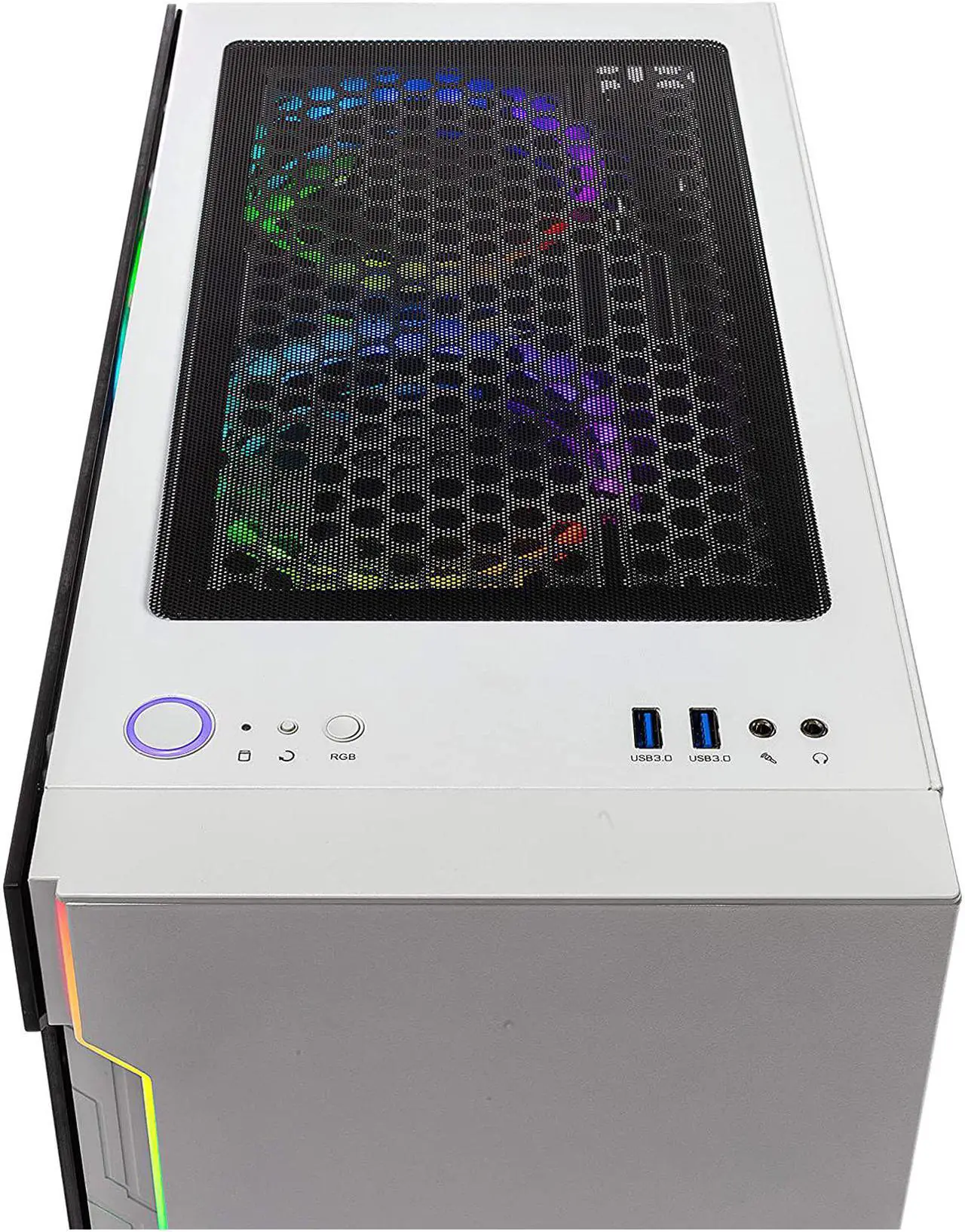 Alt view image 4 of 9 - Skytech Archangel - AMD Ryzen 5 3600 - GeForce GTX 1660 - 500 GB SSD - 8 GB DDR4 - RGB Fans - Windows 10 Home - Wraith Cooler - Gaming Desktop