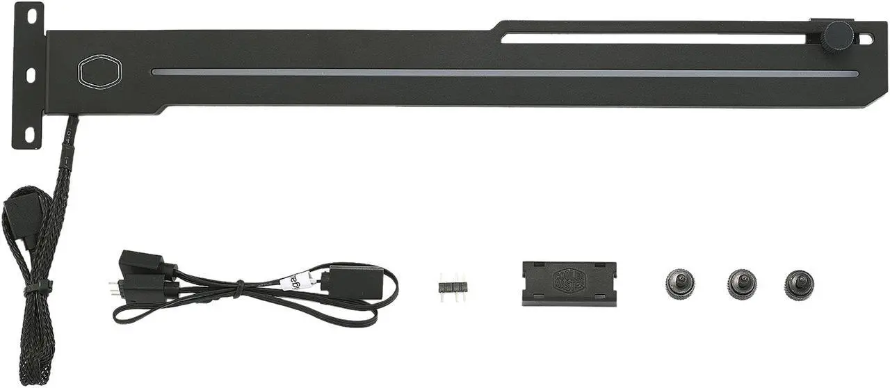 Alt view image 5 of 6 - Cooler Master ELV8 Addressable RGB Vertical Universal Graphic Card Holder