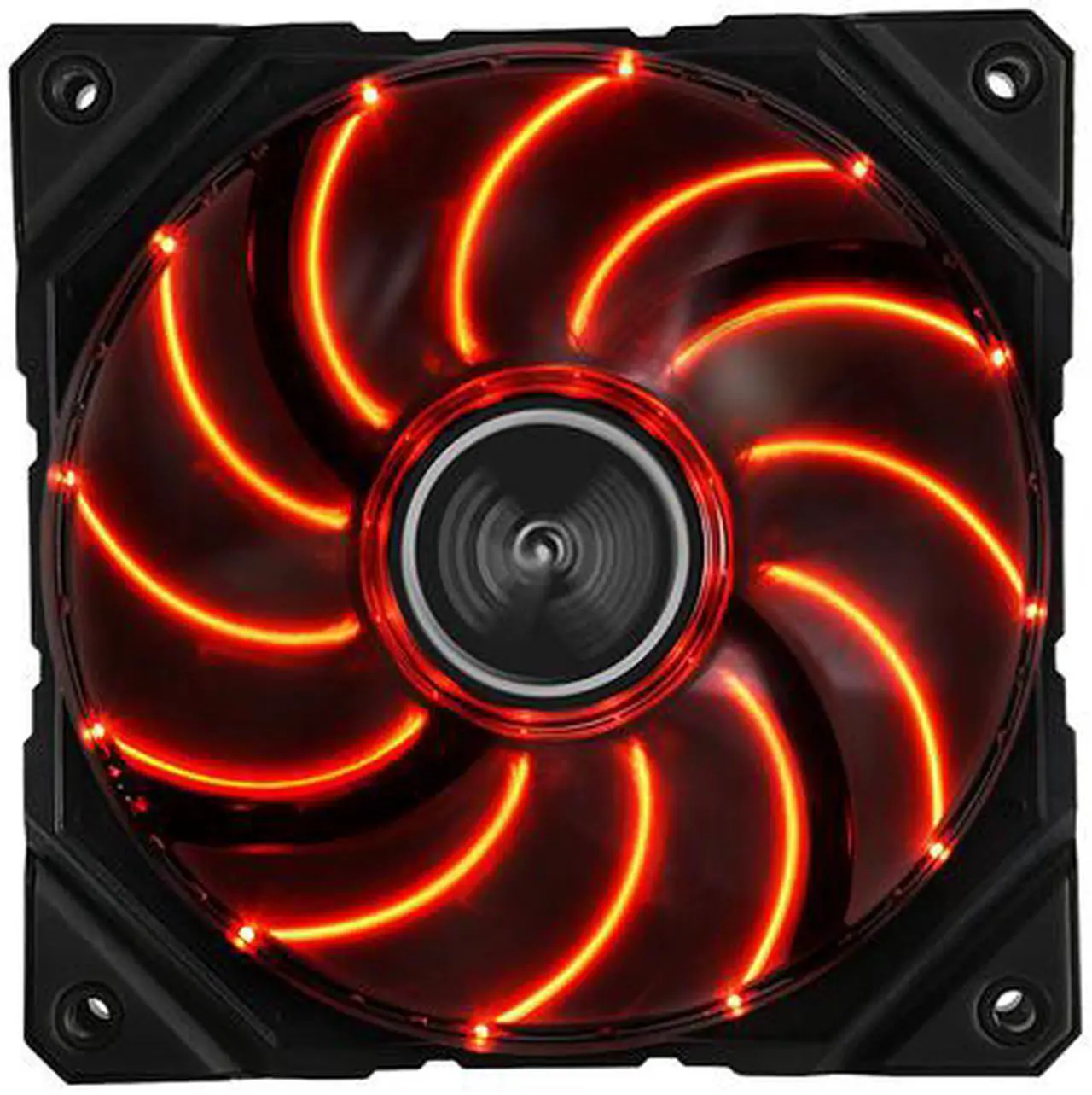 Alt view image 3 of 6 - Enermax D.F. VEGAS DUO Duo LED Light 120mm Fan Dust Free Rotation Technology High Technology PWM Speed Control, Black, UCDFVD12P