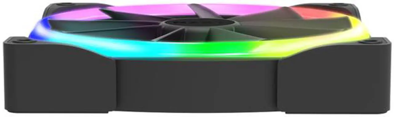 Alt view image 12 of 20 - NZXT AER RGB 2 - 120mm - RGB LED - Fluid Dynamic Bearing - PWM Fan for Hue 2 - Single