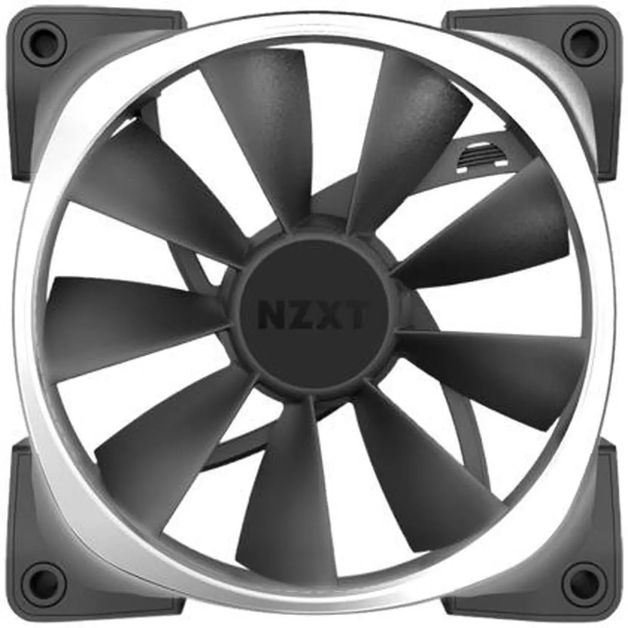 Alt view image 14 of 20 - NZXT AER RGB 2 - 120mm - RGB LED - Fluid Dynamic Bearing - PWM Fan for Hue 2 - Single