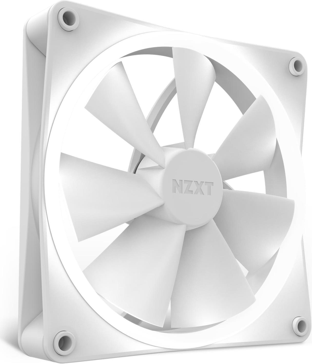 NZXT Aer F140 RGB White - High Performance Airflow Fans - Single