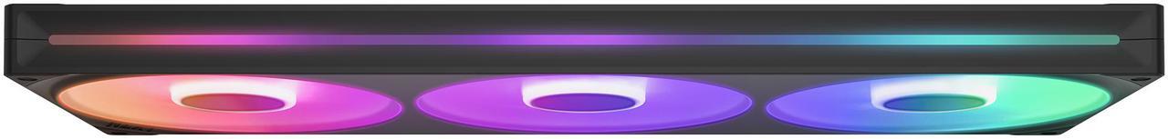 Alt view image 2 of 4 - NZXT F SERIES RGB CORE 420MM BLACK SINGLE-FRAME RBG FAN UNIT
