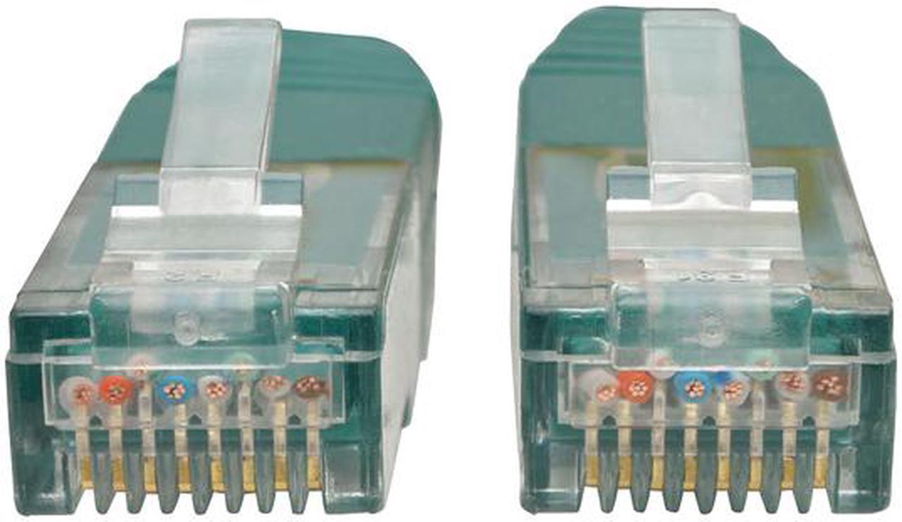 Alt view image 2 of 5 - Tripp Lite 2ft Cat6 Gigabit Molded Patch Cable RJ45 M/M 550MHz 24 AWG Green