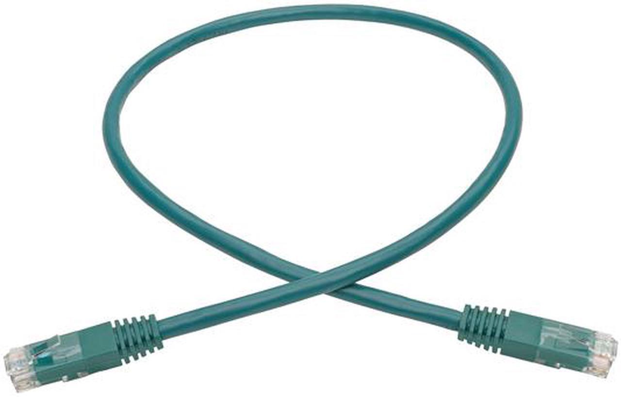 Alt view image 5 of 5 - Tripp Lite 2ft Cat6 Gigabit Molded Patch Cable RJ45 M/M 550MHz 24 AWG Green