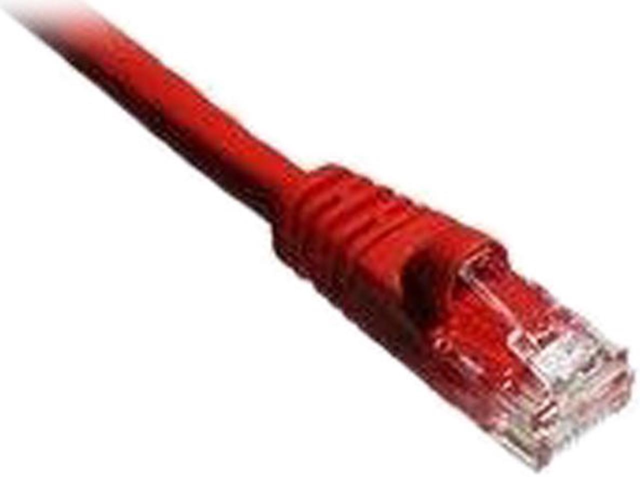 Axiom C5EMB-R2-AX Patch Cable - Rj-45 (M) To Rj-45 (M) - 2 Ft - Utp - Cat 5E - Molded, Stranded, Snagless - Red