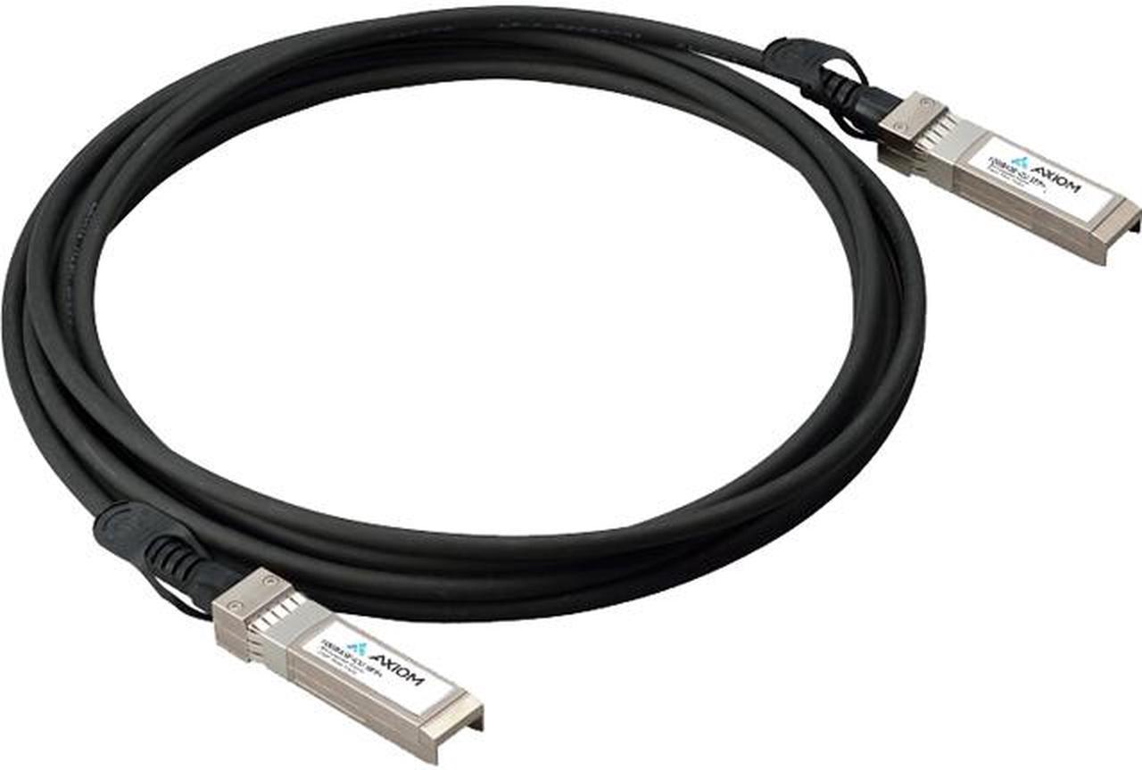 Axiom 330-7609-AX 5 m 10GBASE-CU SFP Plus Active DAC Black Fiber Optic Cable for Dell