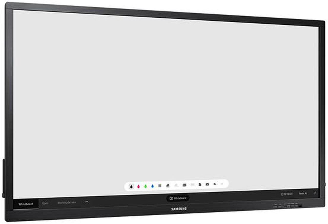 Alt view image 2 of 8 - Samsung QB65H-TR 65" Ultra HD Commercial Interactive Digital Signage with E-board Technology