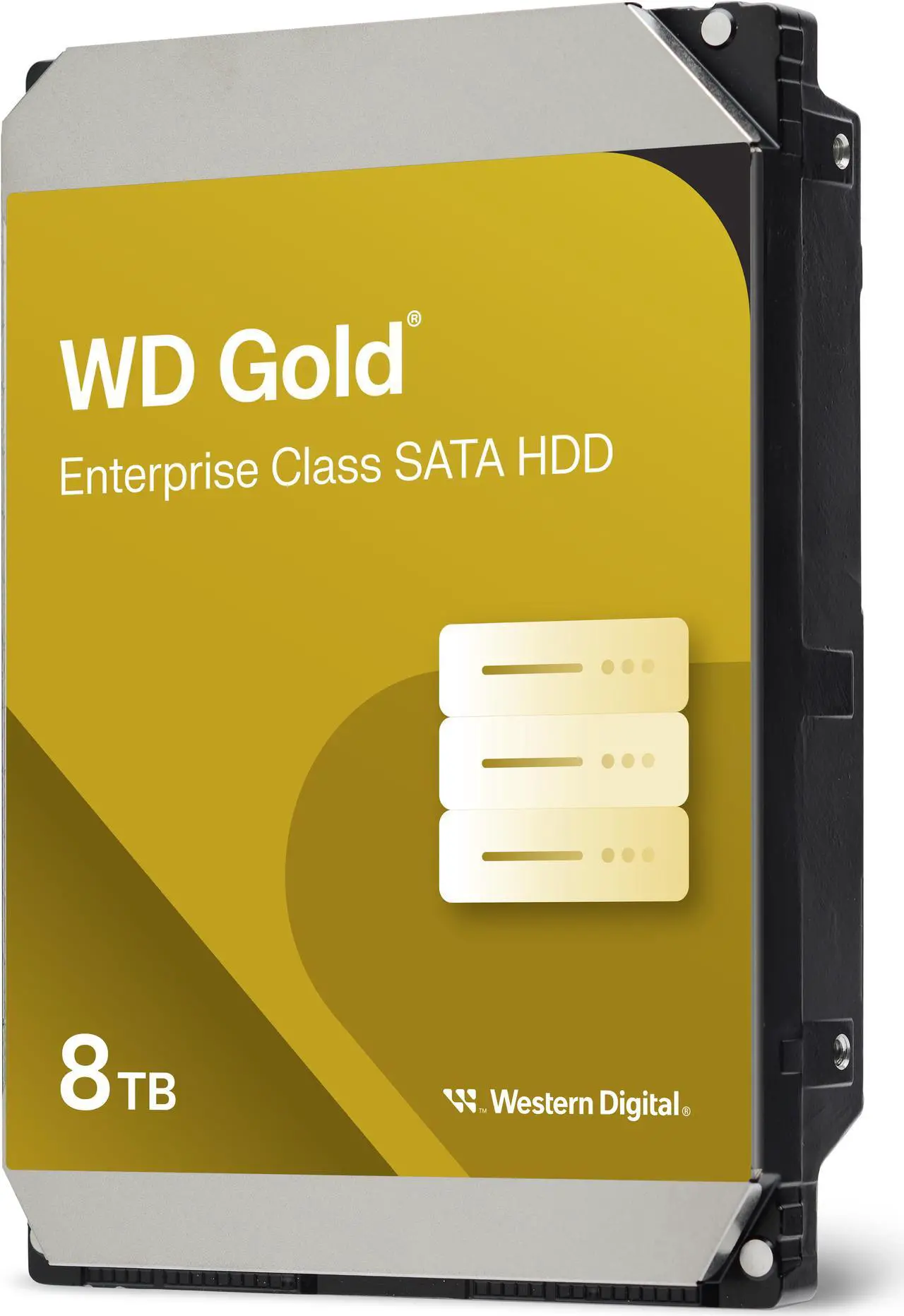 Alt view image 3 of 8 - WD Gold 8TB Enterprise Class Hard Disk Drive - 7200 RPM Class SATA 6Gb/s 256MB Cache 3.5 Inch - WD8004FRYZ