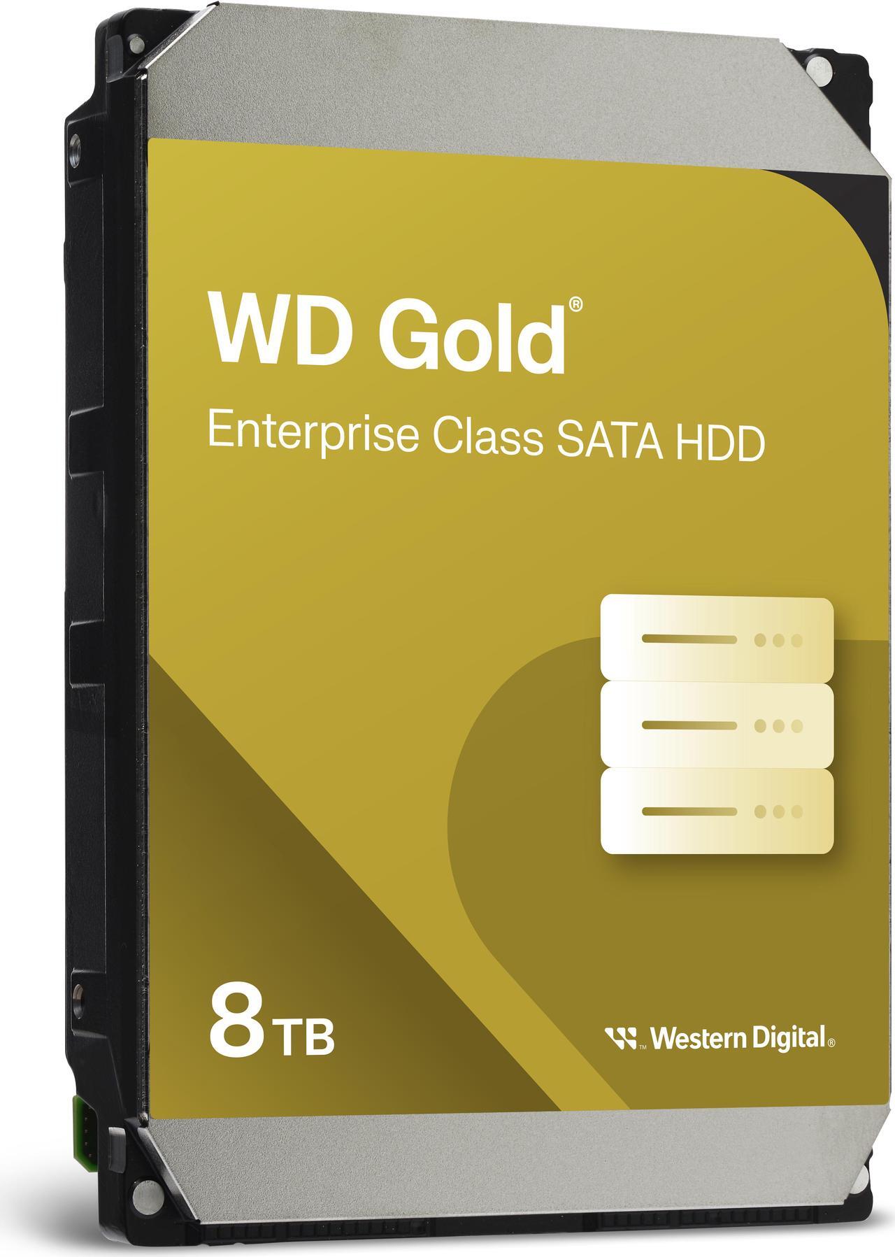 Alt view image 2 of 8 - WD Gold 8TB Enterprise Class Hard Disk Drive - 7200 RPM Class SATA 6Gb/s 256MB Cache 3.5 Inch - WD8004FRYZ