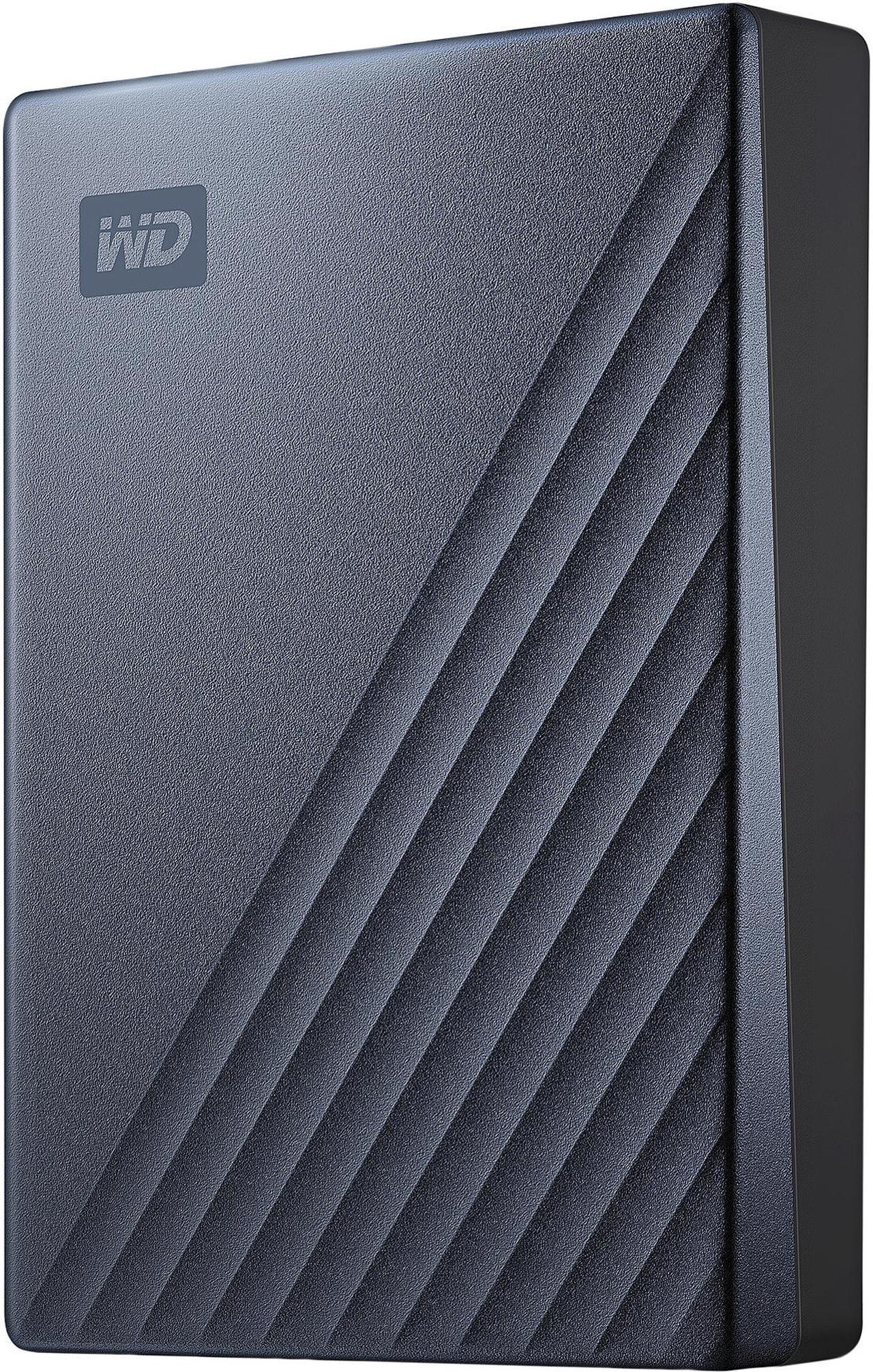 WD 5TB Blue My Passport Ultra Portable Storage External Hard Drive USB-C for PC/Windows (WDBFTM0050BBL-WESN)