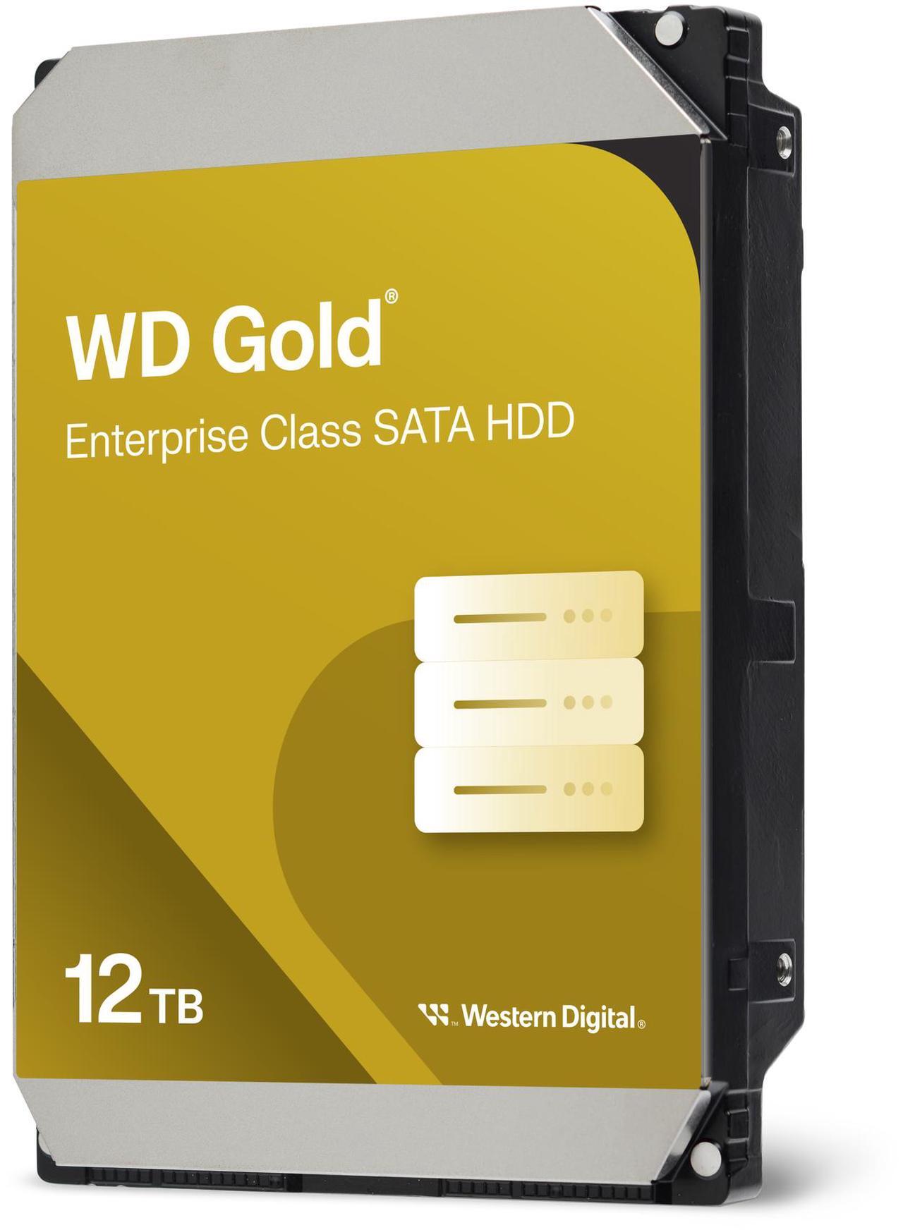 Alt view image 2 of 6 - WD Gold 12TB Enterprise Class Hard Disk Drive - 7200 RPM Class SATA 6Gb/s 512MB Cache 3.5 Inch - WD122KRYZ