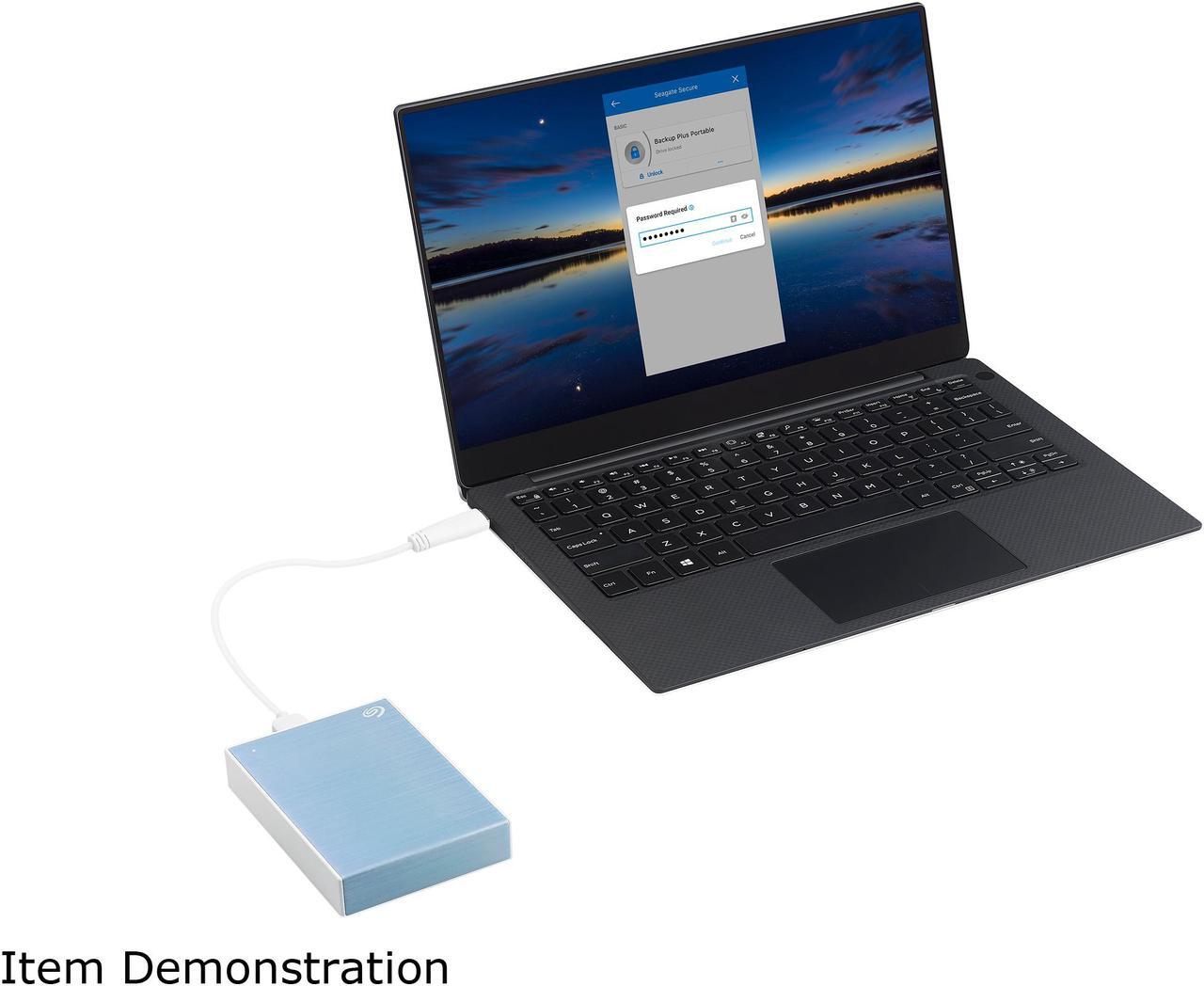 Alt view image 6 of 6 - 5TB BACKUP PLUS PORTABLE BLUE