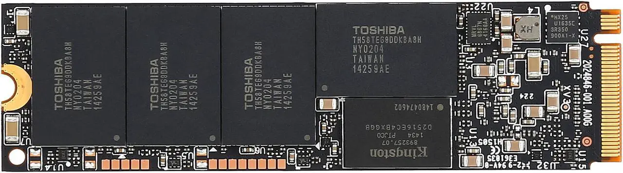 Alt view image 3 of 4 - HyperX Predator M.2 2280 480GB PCI-Express 2.0 x4 Internal Solid State Drive (SSD) SHPM2280P2/480G