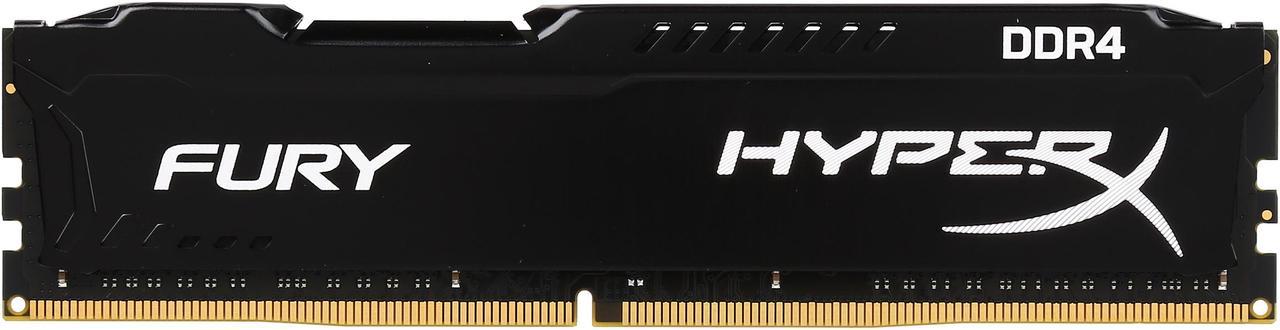 HyperX FURY 8GB DDR4 2666 (PC4 21300) Desktop Memory Model HX426C15FB/8