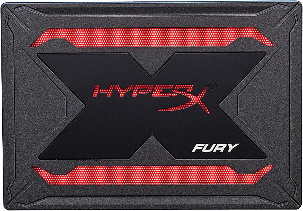 HyperX Fury RGB 2.5" 960GB SATA III 3D TLC Internal Solid State Drive (SSD) SHFR200/960G