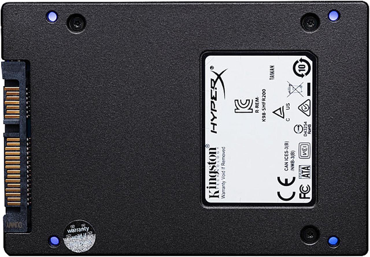 Alt view image 5 of 6 - HyperX Fury RGB SSD Bundle 2.5" 960GB SATA III 3D TLC SHFR200B/960G