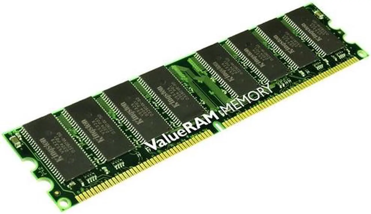 Main image of Kingston ValueRAM 1GB DDR 400 (PC 3200) Desktop Memory Model KVR400/1GR