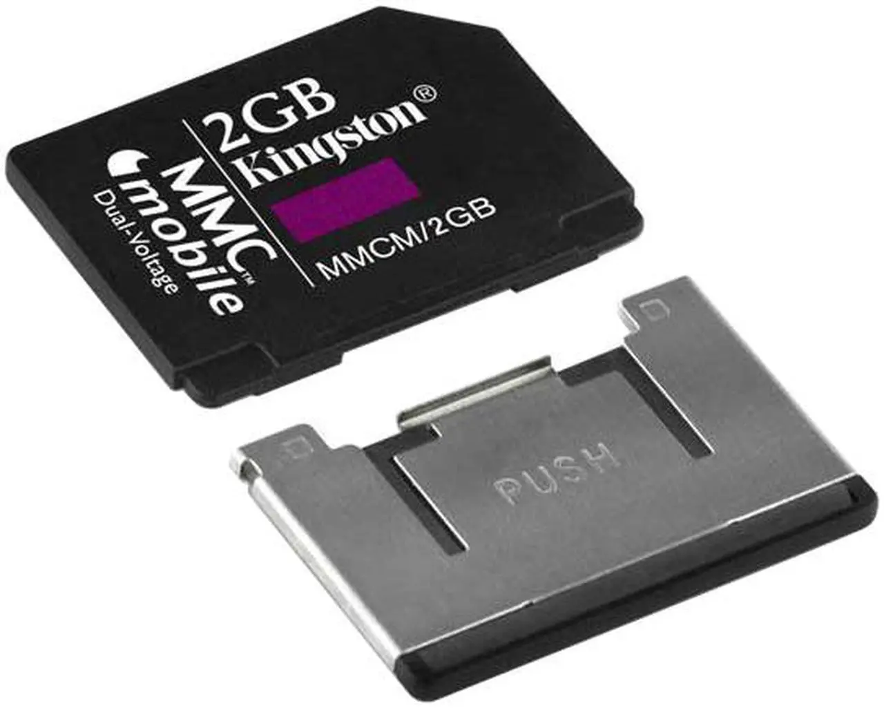 Main image of Kingston 2GB MultiMedia Mobile (MMC mobile) Flash Card Model MMCM/2GB