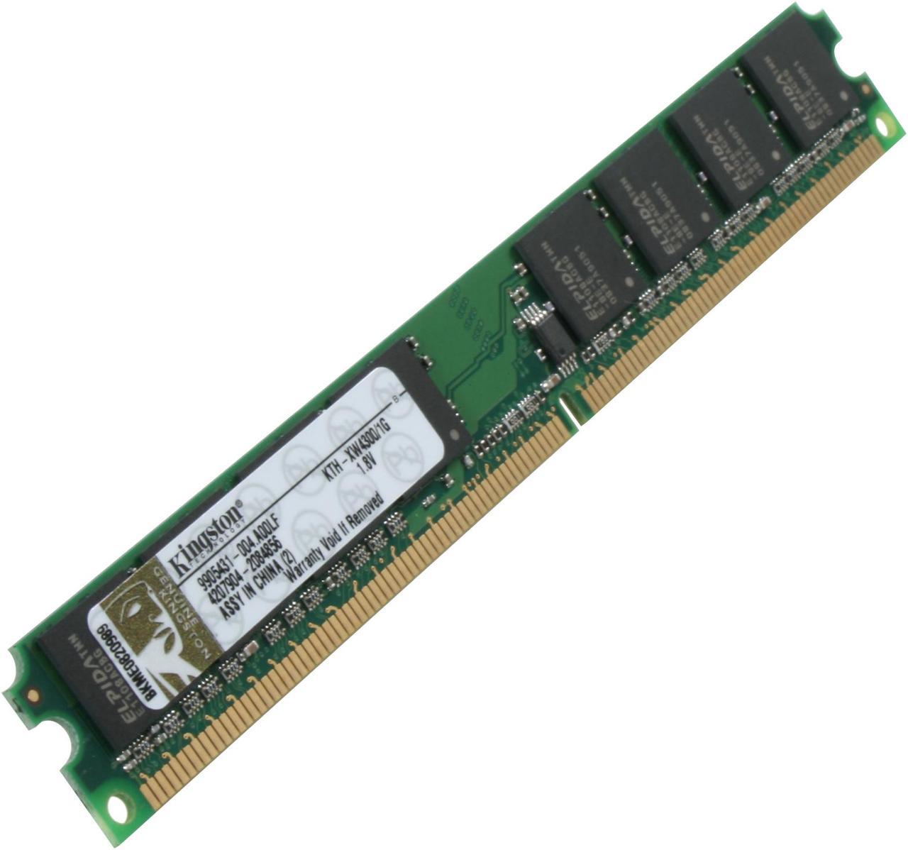 Kingston 1GB 240-Pin DDR2 SDRAM Unbuffered DDR2 667 (PC2 5300) System Specific Memory for HP/Compaq Model KTH-XW4300/1G