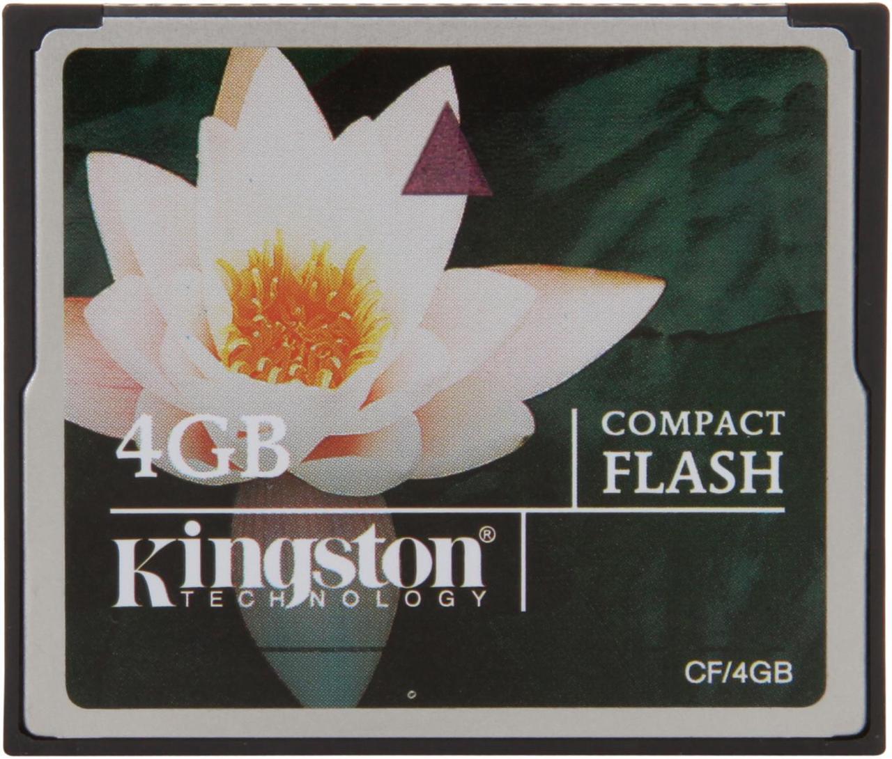 Alt view image 3 of 4 - Kingston 4GB  Compact Flash Memory Card (CF/4GB)