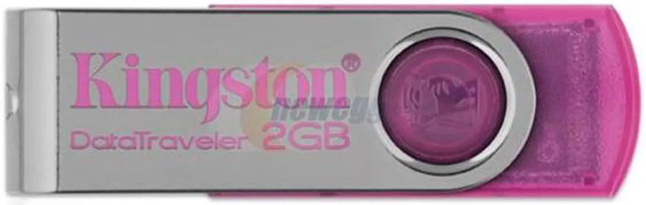 Alt view image 2 of 4 - Kingston DataTraveler 101 2GB USB 2.0 Flash Drive (Pink) DT101N/2GB