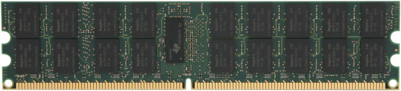 Alt view image 2 of 3 - Kingston ValueRAM 4GB ECC Registered DDR2 667 (PC2 5300) Server Memory Model KVR667D2D4P5/4G