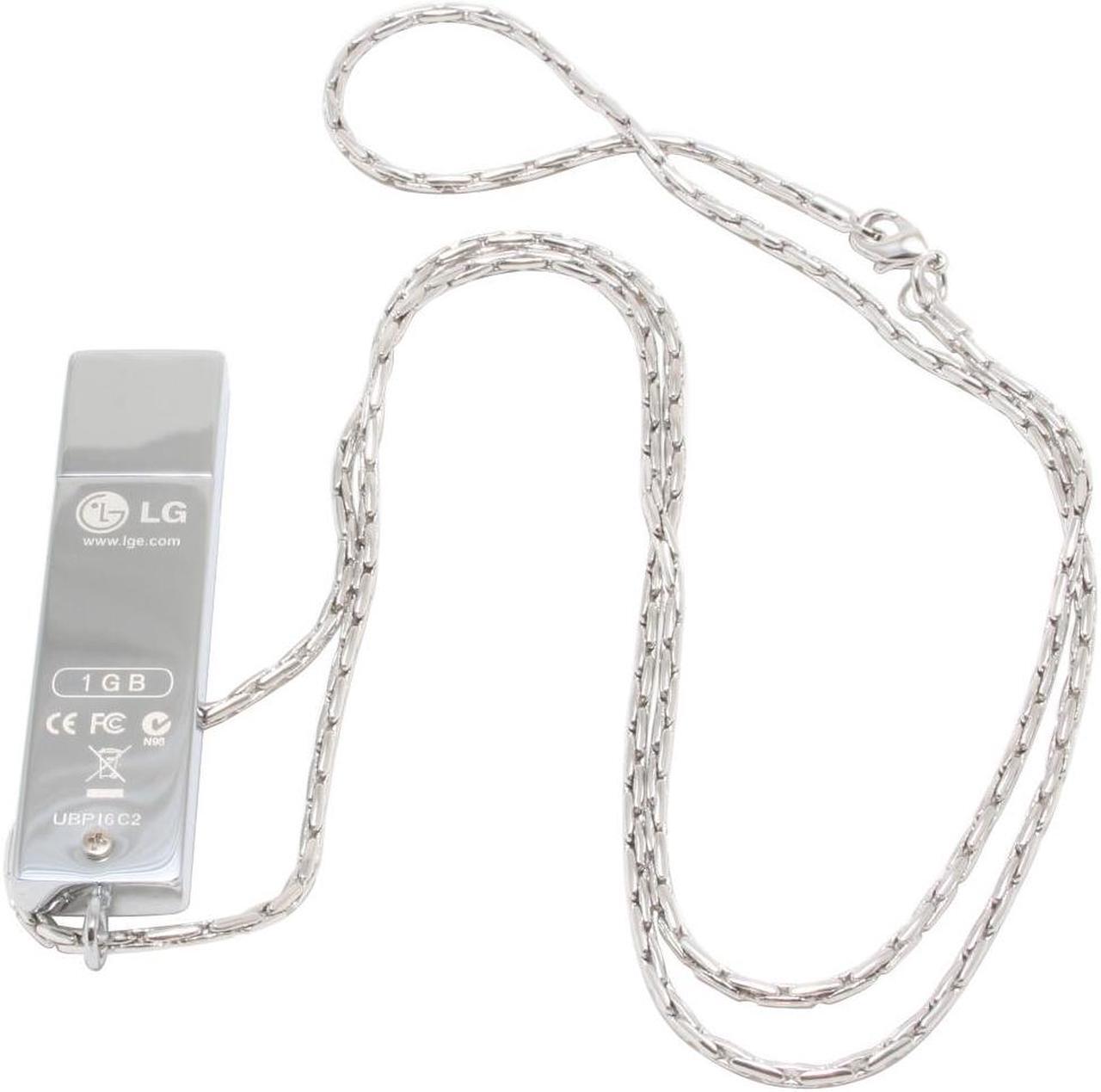 Alt view image 2 of 5 - LG Platinum 1GB Flash Drive (USB2.0 Portable) UB1GBAS01I