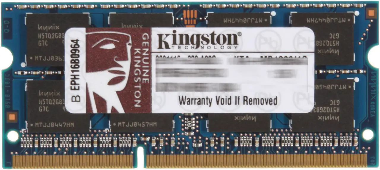 Main image of Kingston 4GB DDR3 1066 Memory for Apple Model KTA-MB1066/4G