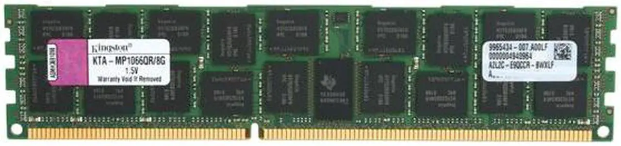 Main image of Kingston 8GB DDR3 1066 (PC3 8500) ECC Registered Memory for Apple Server with Thermal Sensor Model KTA-MP1066QR/8G