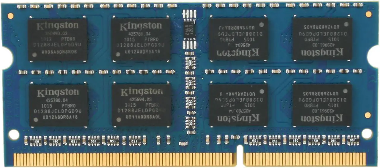 Alt view image 2 of 3 - Kingston 2GB 204-Pin DDR3 SO-DIMM DDR3 1333 Laptop Memory Model KVR1333D3SO/2GR