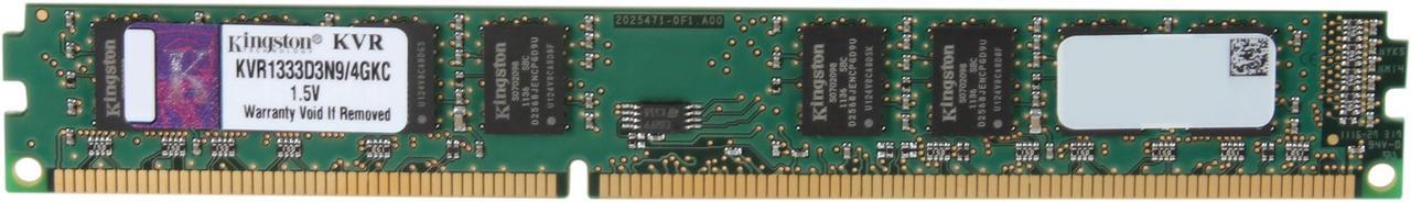 Kingston 4GB DDR3 1333 Desktop Memory Model KVR1333D3N9/4GKC