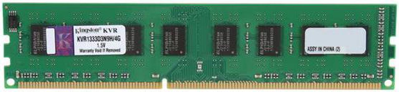Main image of Kingston Value 4GB DDR3 1333 Desktop Memory Model KVR1333D3N9H/4G