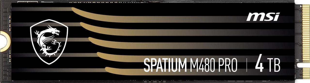 MSI SSD SPATIUM M480 PRO 4TB SSD