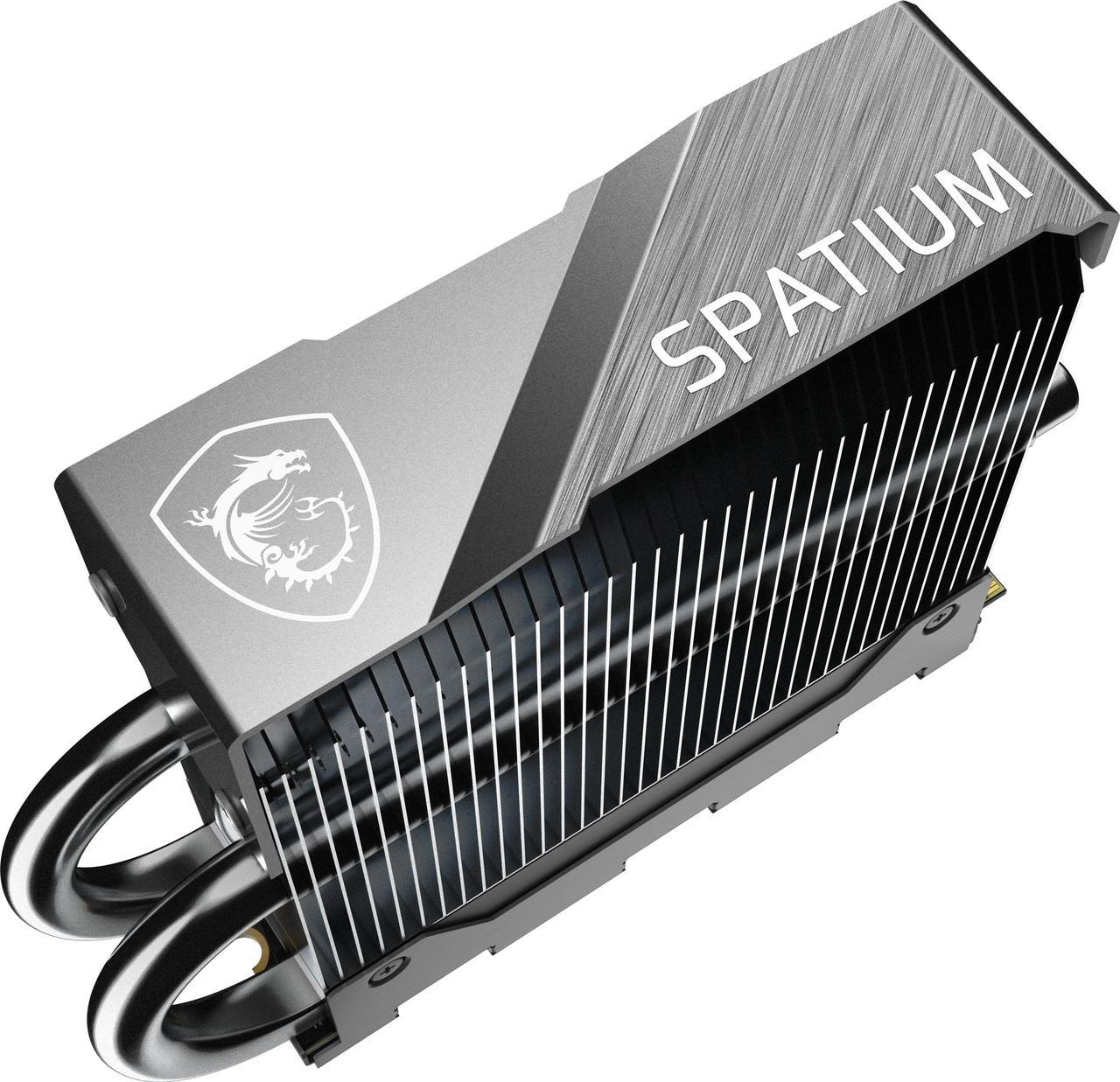 Alt view image 3 of 14 - MSI SPATIUM M580 PCIe 5.0 NVMe M.2 2TB FROZR Solid State Drive (SSD) - SM580PN2TBF