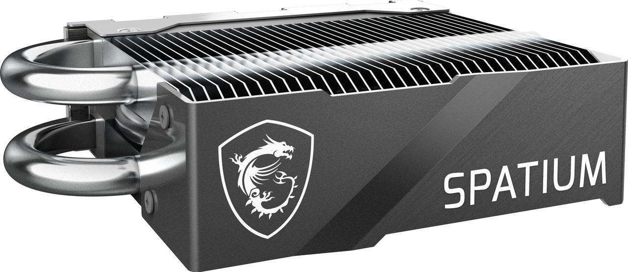 Alt view image 4 of 14 - MSI SPATIUM M580 PCIe 5.0 NVMe M.2 2TB FROZR Solid State Drive (SSD) - SM580PN2TBF