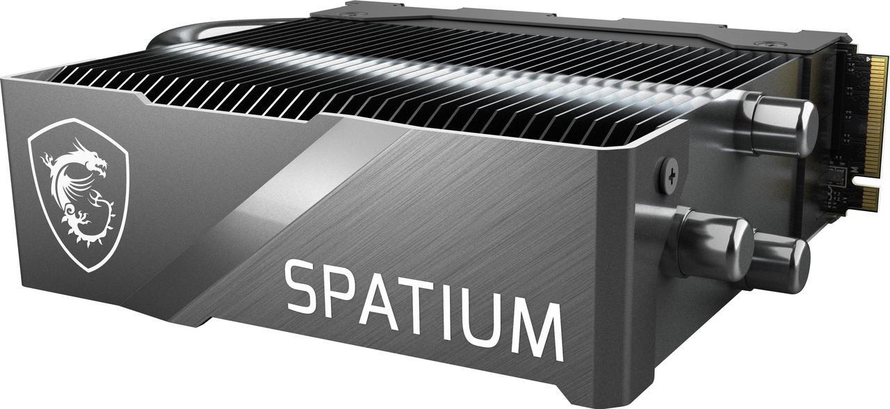 Alt view image 5 of 14 - MSI SPATIUM M580 PCIe 5.0 NVMe M.2 2TB FROZR Solid State Drive (SSD) - SM580PN2TBF