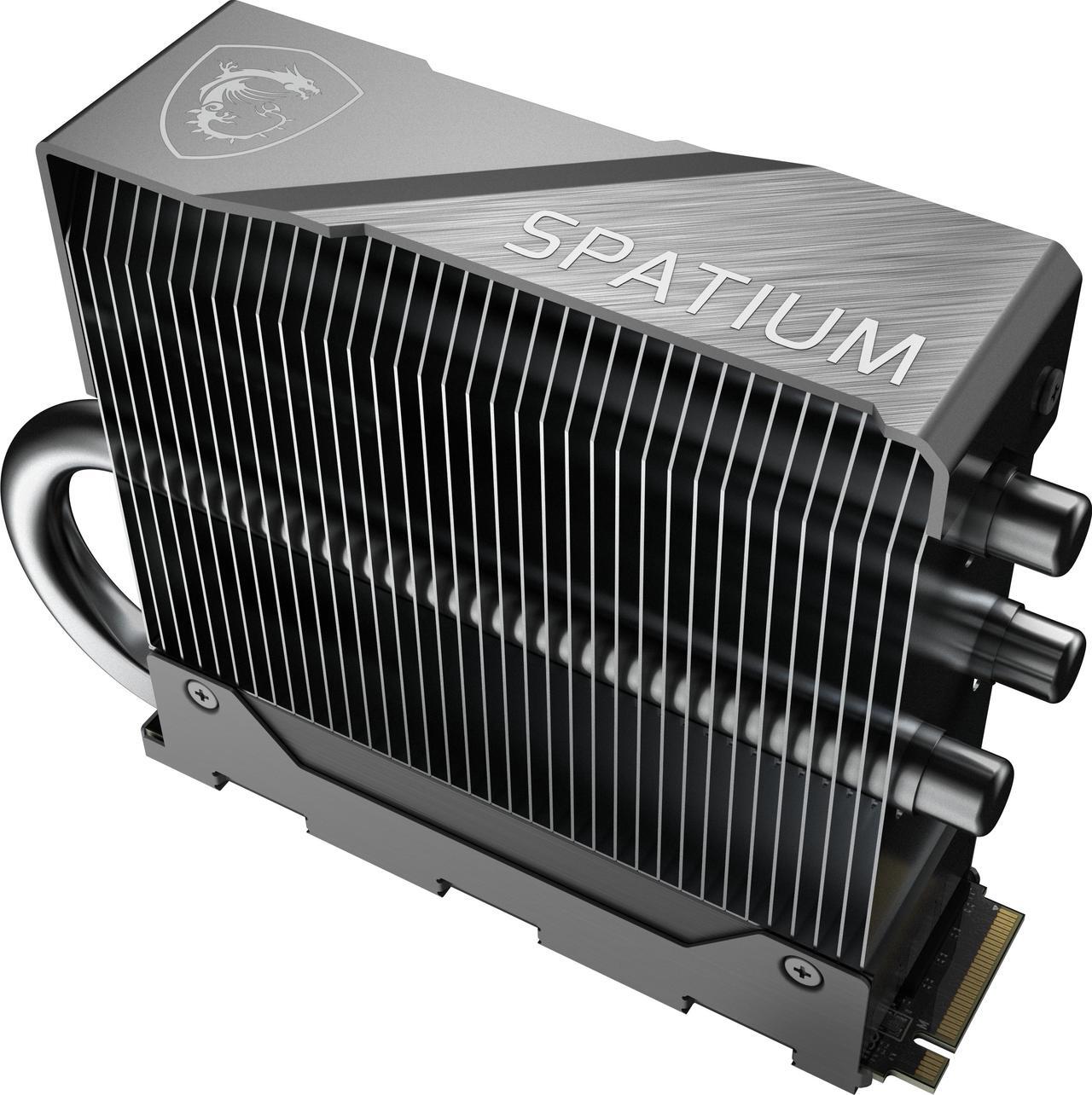 Alt view image 7 of 14 - MSI SPATIUM M580 PCIe 5.0 NVMe M.2 2TB FROZR Solid State Drive (SSD) - SM580PN2TBF