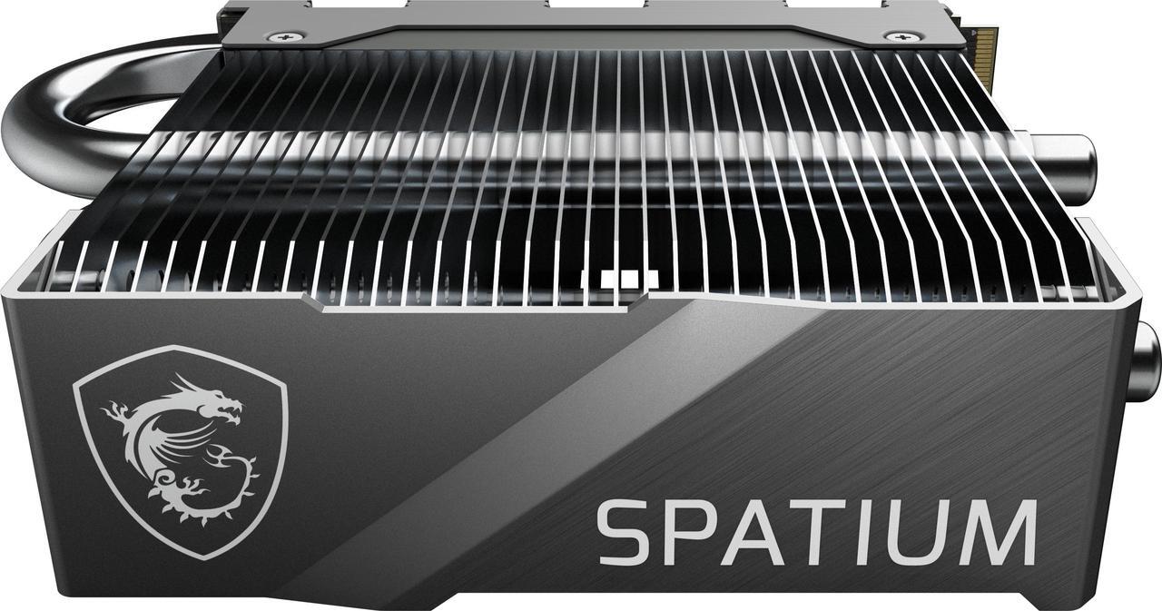 Alt view image 9 of 14 - MSI SPATIUM M580 PCIe 5.0 NVMe M.2 2TB FROZR Solid State Drive (SSD) - SM580PN2TBF