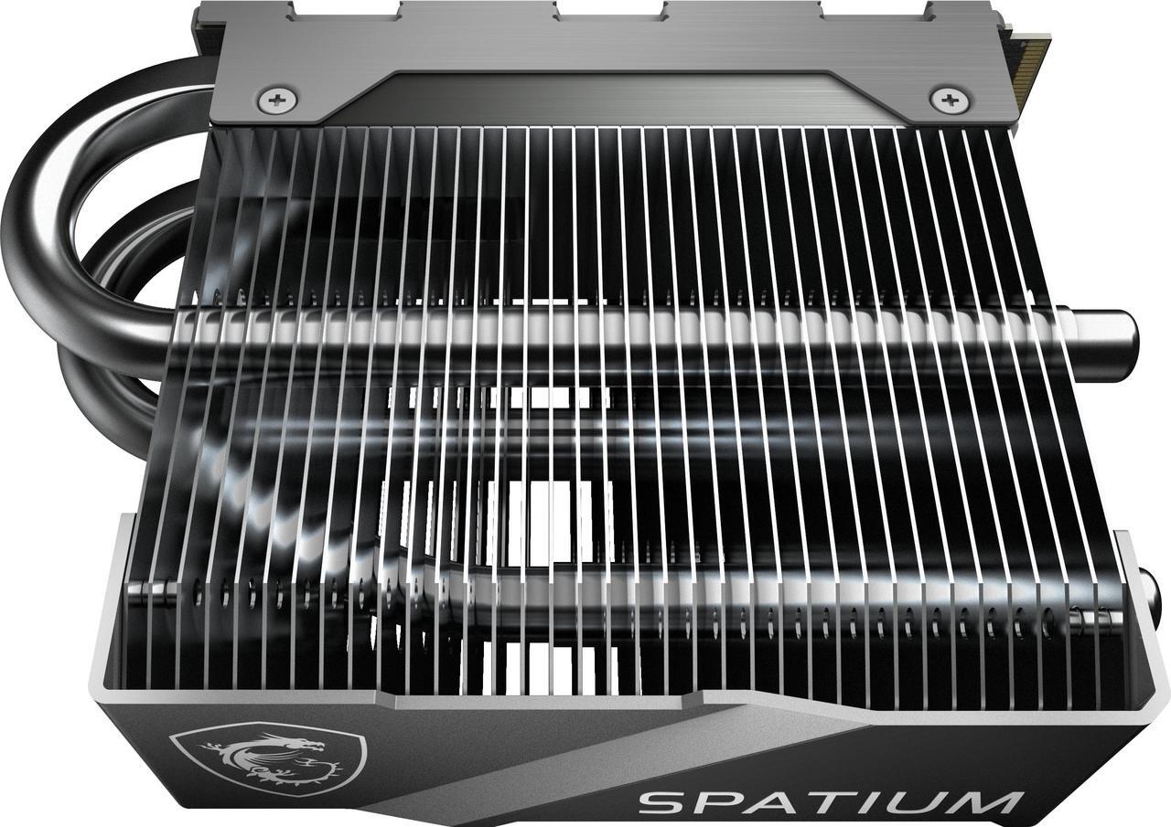 Alt view image 10 of 14 - MSI SPATIUM M580 PCIe 5.0 NVMe M.2 2TB FROZR Solid State Drive (SSD) - SM580PN2TBF
