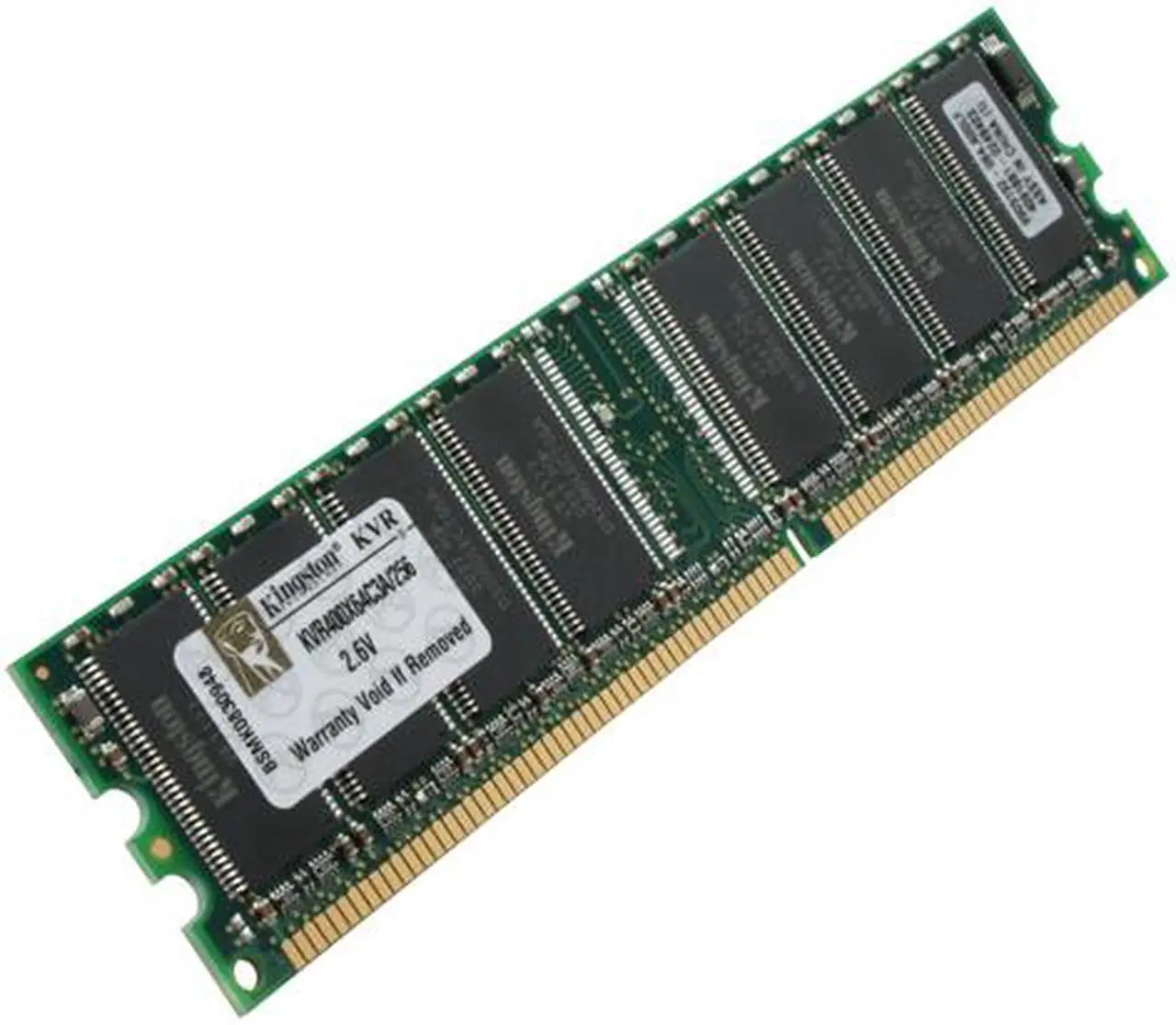 Main image of Kingston ValueRAM 256MB DDR 400 (PC 3200) System Memory Model KVR400X64C3A/256
