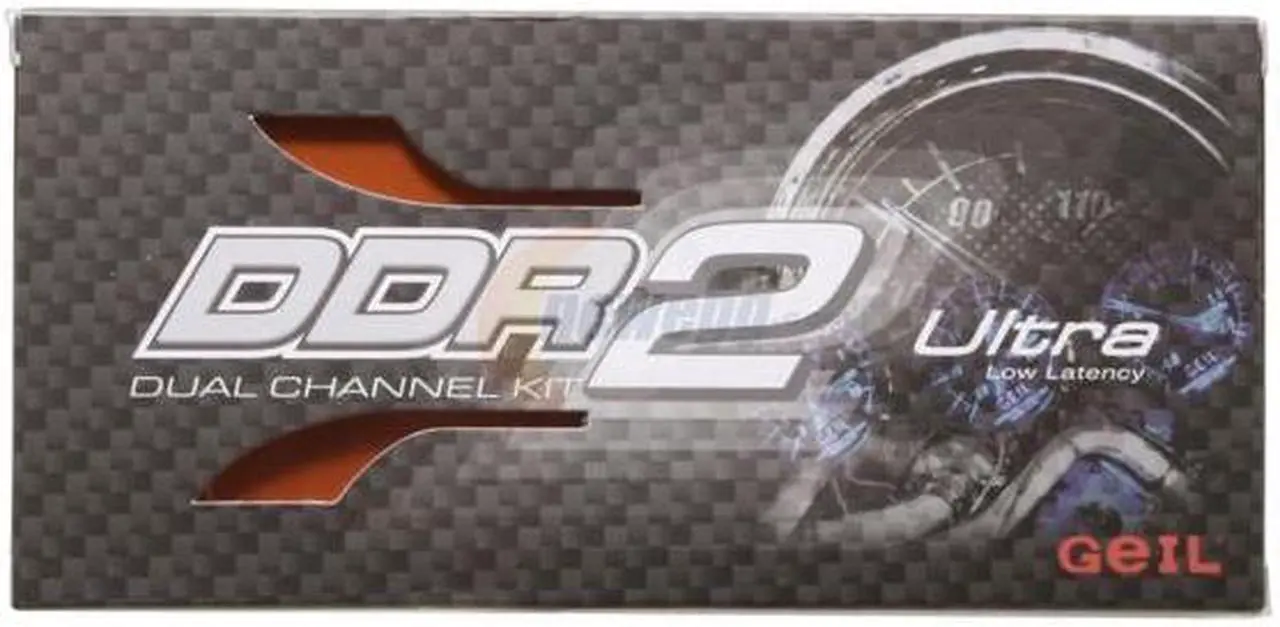 Alt view image 3 of 3 - GeIL Ultra 2GB (2 x 1GB) DDR2 1066 (PC2 8500) Dual Channel Kit Desktop Memory Model GX22GB8500P4DC