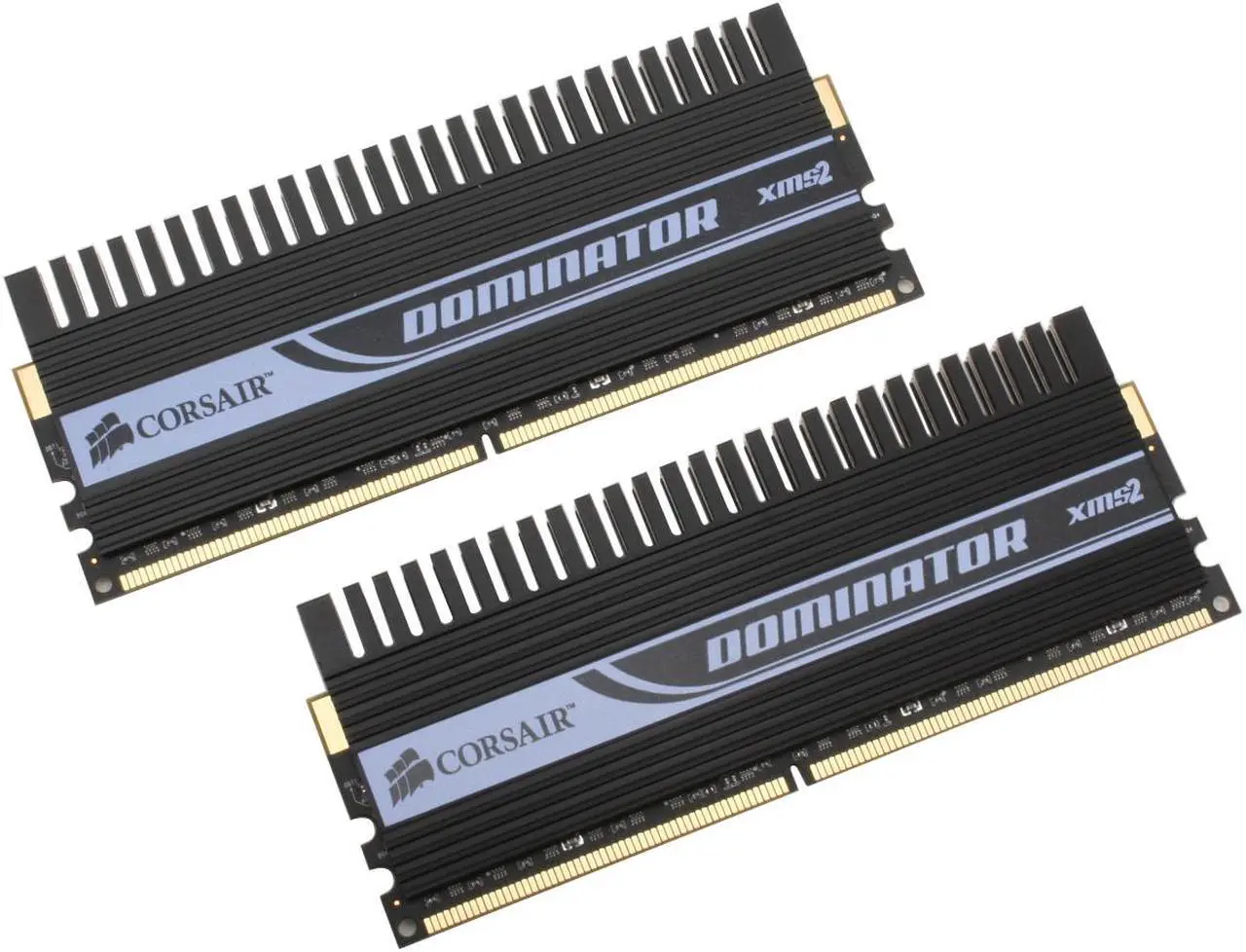 Alt view image 2 of 5 - CORSAIR XMS2 2GB (2 x 1GB) DDR2 1066 (PC2 8500) Dual Channel Kit Desktop Memory Model TWIN2X2048-8500C5DF