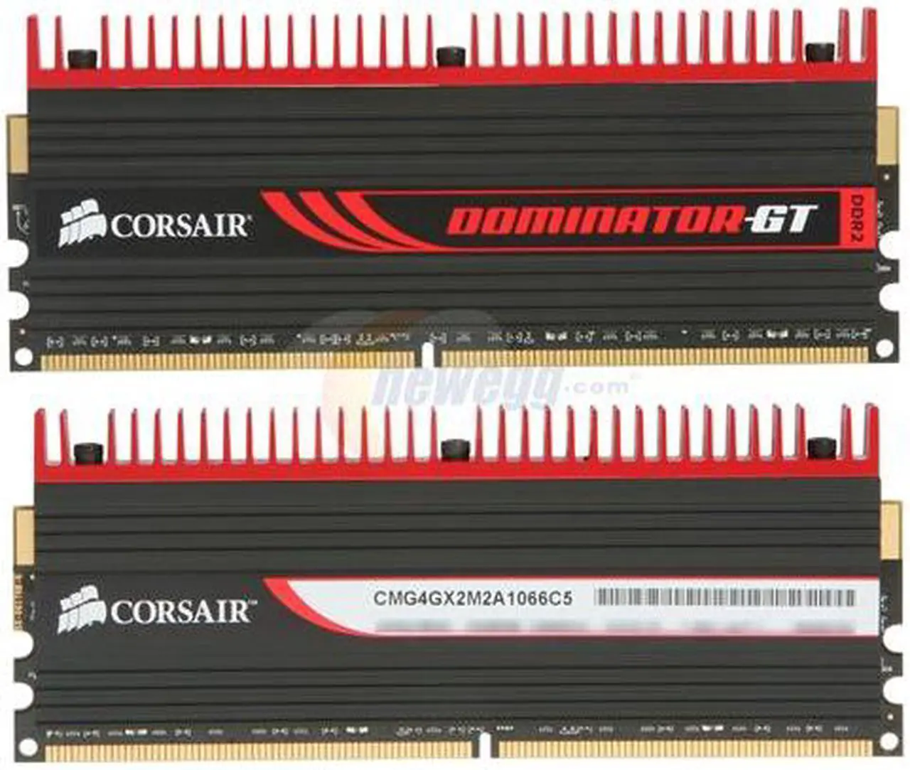 Alt view image 3 of 5 - CORSAIR DOMINATOR GT 4GB (2 x 2GB) DDR2 1066 (PC2 8500) Desktop Memory Model CMG4GX2M2A1066C5