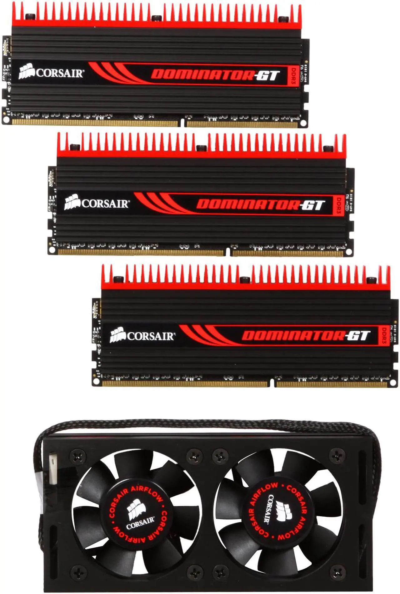 Main image of CORSAIR DOMINATOR GT 6GB (3 x 2GB) DDR3 2000 (PC3 16000) Desktop Memory Model CMT6GX3M3A2000C8