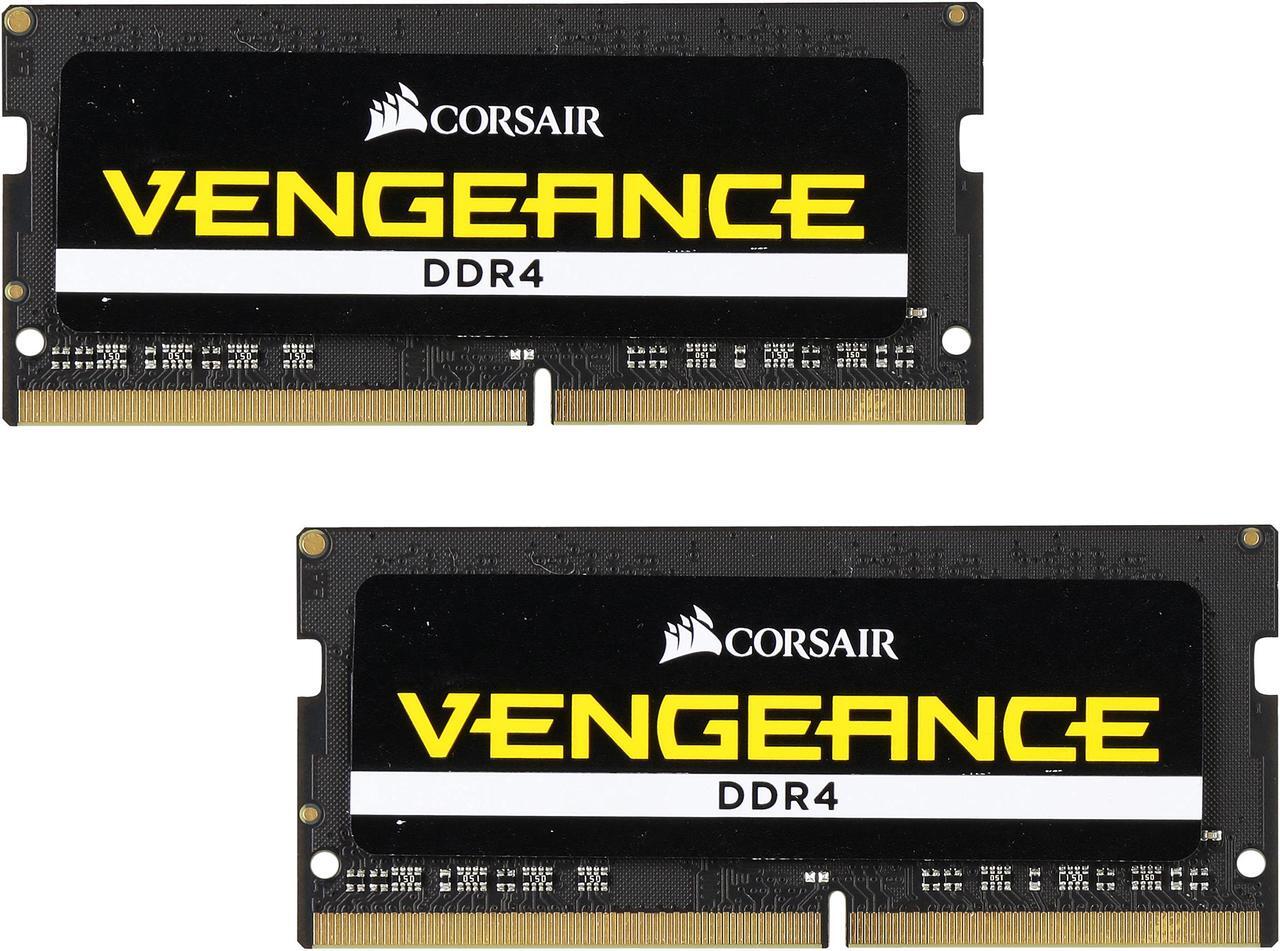 Main image of CORSAIR Vengeance Performance 16GB (2 x 8GB) 260-Pin DDR4 SO-DIMM DDR4 3000 (PC4 24000) Memory (Notebook Memory) Model CMSX16GX4M2A3000C16