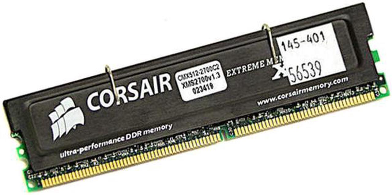 Main image of CORSAIR XMS 512MB DDR 333 (PC 2700) Desktop Memory Model CMX512-2700C2