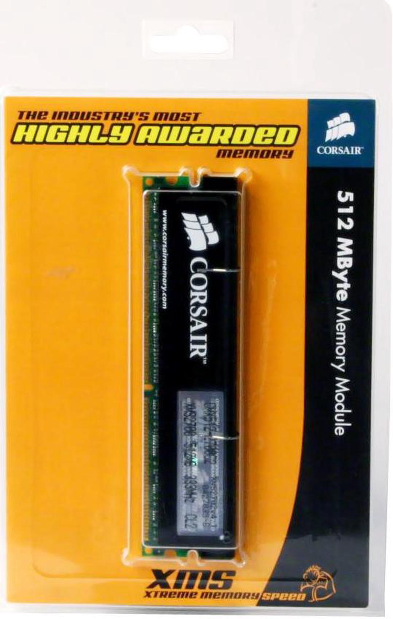 Alt view image 2 of 2 - CORSAIR XMS 512MB DDR 333 (PC 2700) Desktop Memory Model CMX512-2700C2
